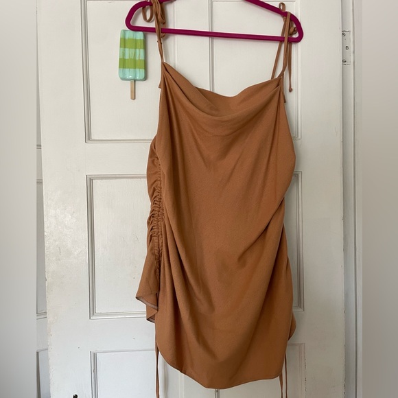 Boheme Goods Raw Silk Mini Slip Dress - Picture 6 of 13